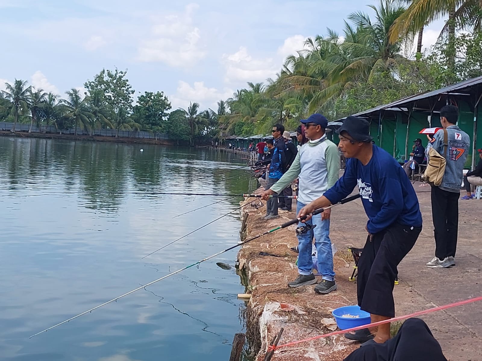 Sukses Dua Edisi Sebelumnya, Perang Bintang 3 The Angler Borneo Diikuti dari Kalsel-Teng