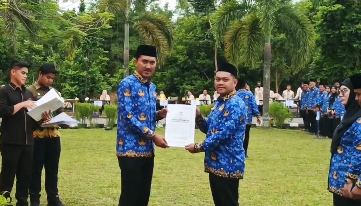 1.664 Honorer Pemkab Banjar Diangkat Jadi PPPK Paruh Waktu