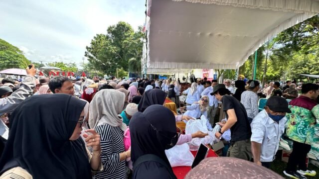 Jalankan Instruksi Presiden Prabowo, Gerindra Banjar Gelar Pasar Murah Bantu Rakyat