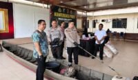 Tanggapi Laporan Warga, Polisi Tangkap Dua Pelaku Penyetruman Ikan di Beruntung Baru