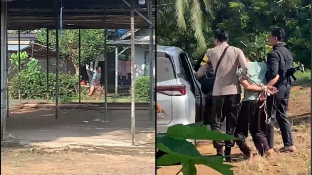 Ngaku Dapat Bisikan, Pria di Sungai Pinang Banjar Bacok Tiga Orang Ayah-Tetangga, Satu Tewas