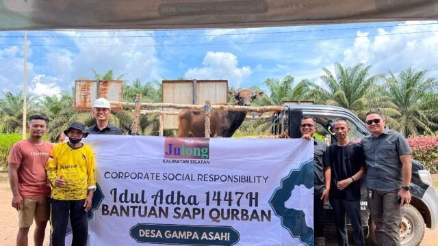 Julong Group Kalsel Salurkan 19 Sapi Qurban Kepada Masyarakat