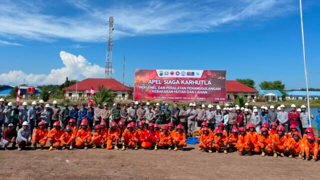 PT Palmina Utama Bersama PT Solusi indo Borneo Gelar Apel Siaga Karhutla 2026