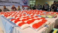Lagi, Polda Kalsel Bongkar Jaringan Fredy Pratama, Sita 128,7 Kg Sabu dari Lima Kurir