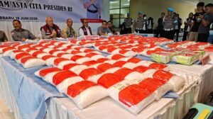 Lagi, Polda Kalsel Bongkar Jaringan Fredy Pratama, Sita 128,7 Kg Sabu dari Lima Kurir