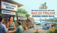 Realisasi KUR di Kalsel Tembus Rp2,22 Triliun, Banjarmasin Paling Banyak