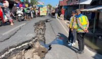 Jalan Veteran Banjarmasin Akan Ditutup Sementara, Percepat Perbaikan Jalan Ambles