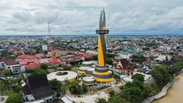 Soft Opening Tugu 0 Kilometer Banjarmasin Bakal Berlangsung Sambil Nobar Final Piala Dunia