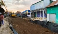 Pemprov Kalsel Rampungkan Pengurugan dan Pemasangan Geotekstil di Jalan Veteran Sungai Lulut