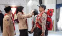 Bawa Nama Baik Daerah, 60 Anggota Kontingen Jamnas XII Kabupaten Banjar Diberangkatkan
