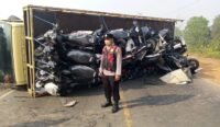 Polisi Sebut Kabut Asap Tebal Salah Satu Faktor Tabrakan Truk Angkutan Motor