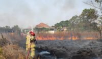 Karhutla Kalsel Capai 2.332 Kejadian, 12 Ribu Hektare Lahan Hangus Terbakar